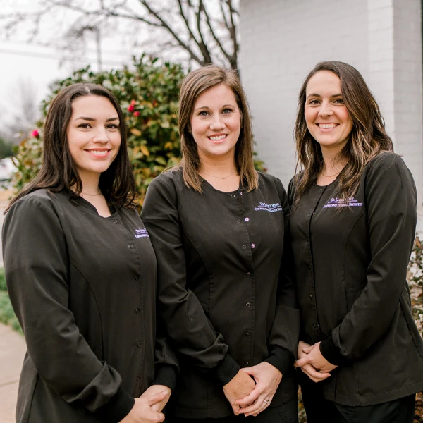 Dentist LaGrange GA Dental Assistants a group photo of the dental assistants who work at LaGrange Dentistry